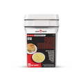 A white plastic emergency food storage bucket with a black and red label from Ready Pantry, featuring the text 'FOOD STORAGE' and 'ONE REASON EMERGENCY KIT'.