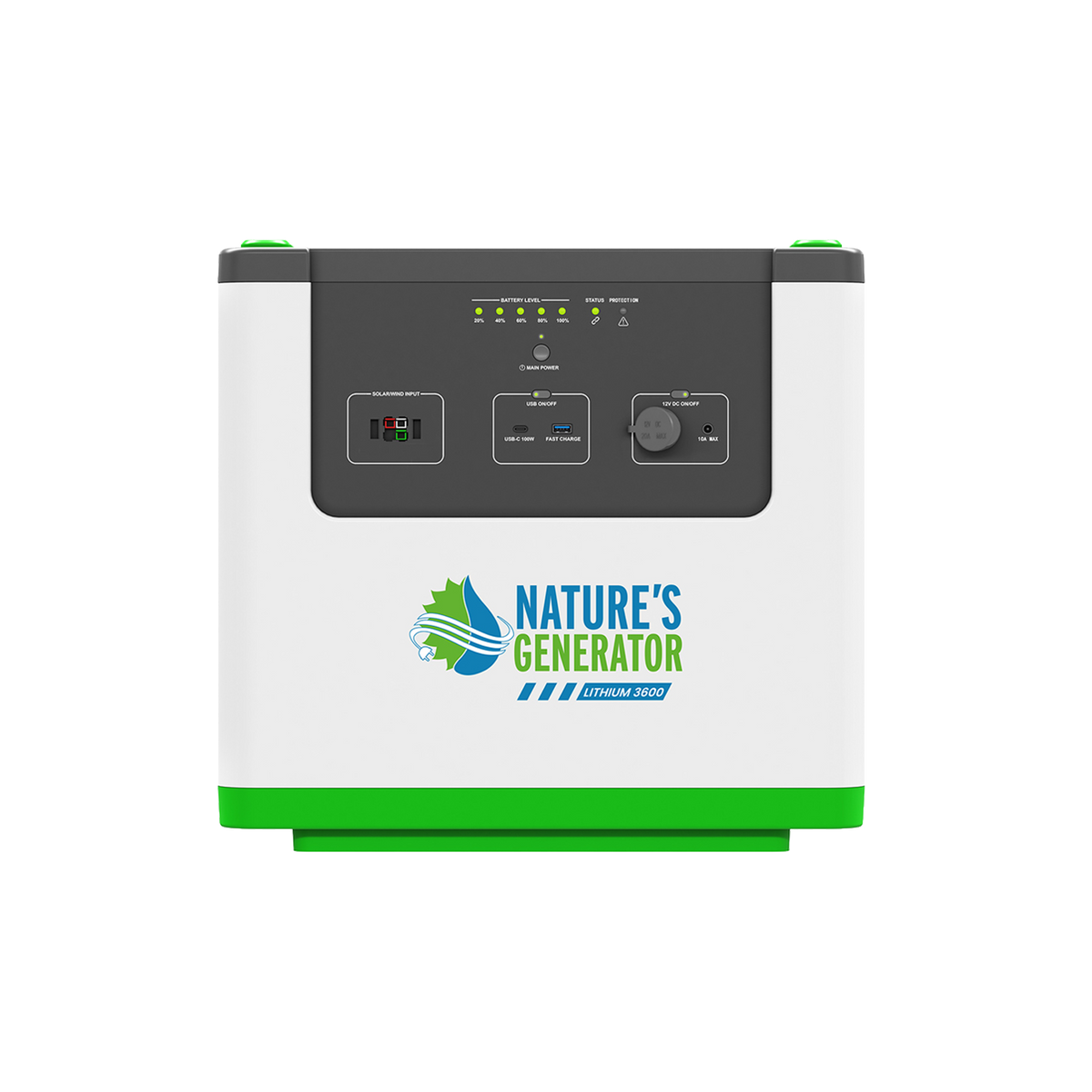 Nature's Generator device on a white background