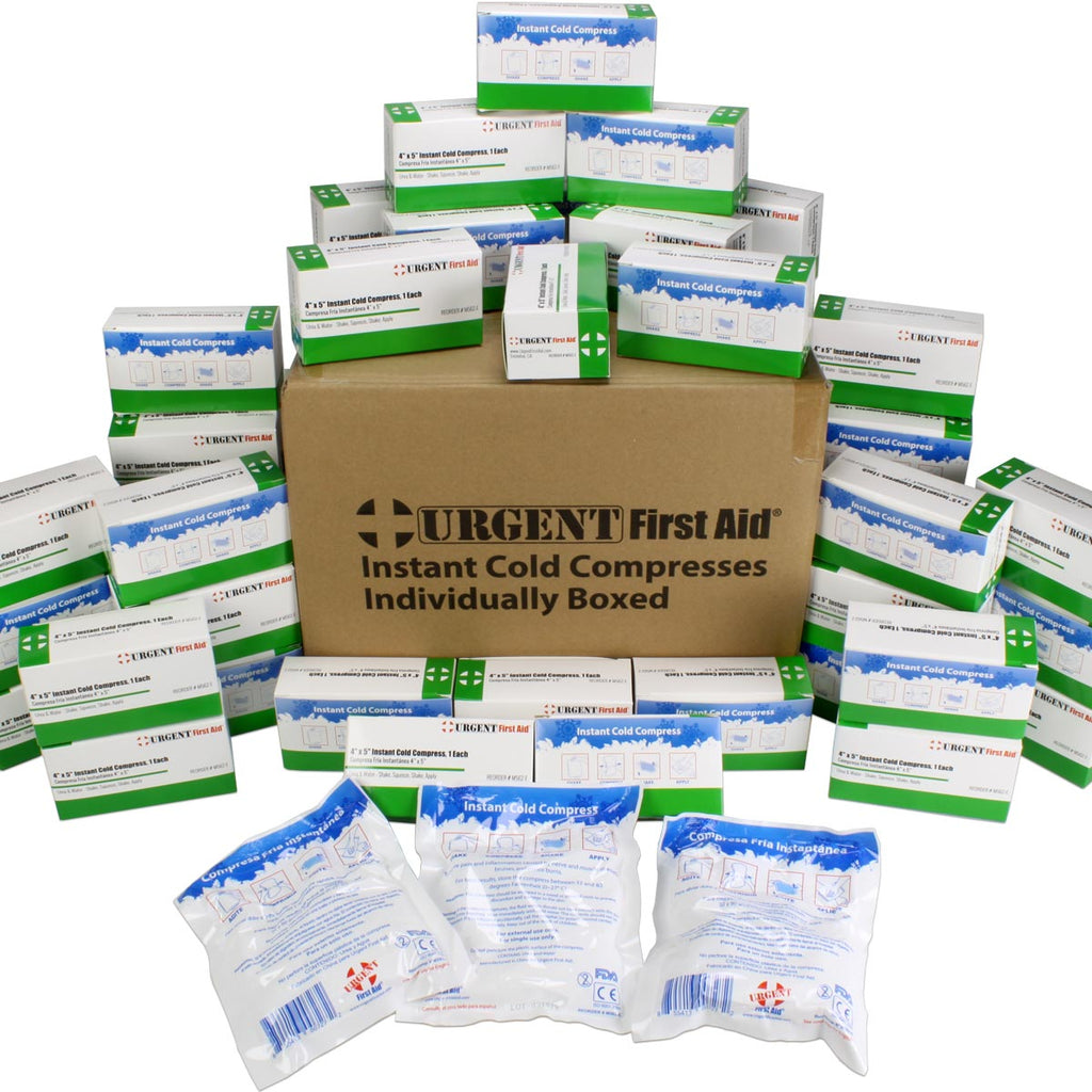 Instant Cold Compress, Boxed 4"x5" - 50 Per Case