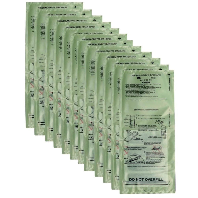 Multiple green packets with text and instructions on a white background
