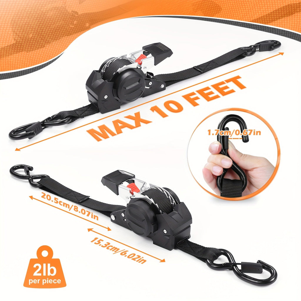 Black dog leash with measurement details on an orange and white background