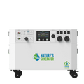 White power generator with 'Nature's Generator' logo on a white background