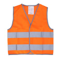 Kid Safety Vest Outdoor Night Reflective Waistcoat for Kid Child Boy Girl (Yellow M Size) Reflective Safety Vest