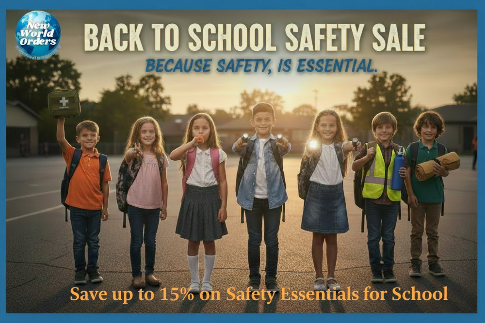 Back to School Safety Sale Banner