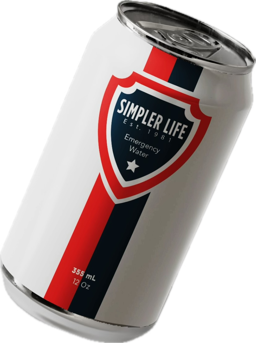 Simpler Life Emergency Water - 100 Year Shelf Life