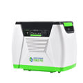 White and green power pod with 'Nature's Generator' branding on a transparent background
