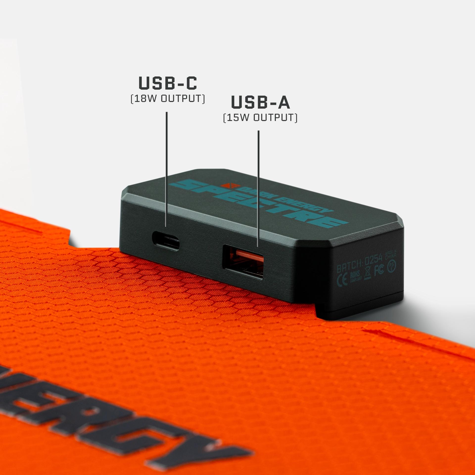 Spectre 18W Portable Solar Panel | Off-Grid & Emergency Power Charging