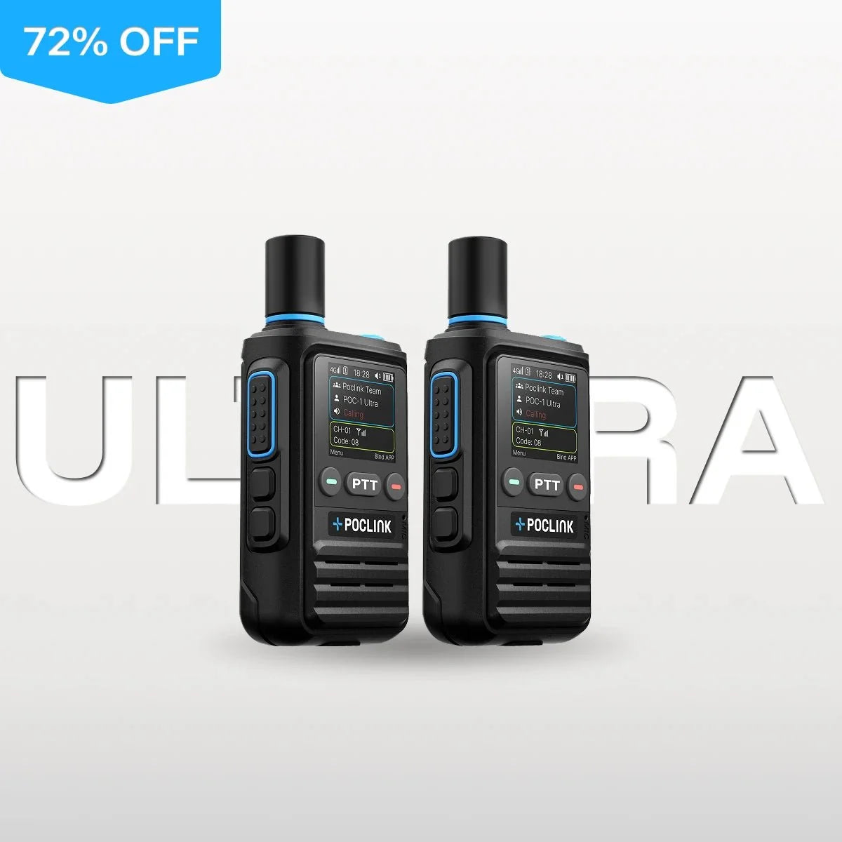 POC-1 Ultra 4G + Analog Global Walkie Talkie