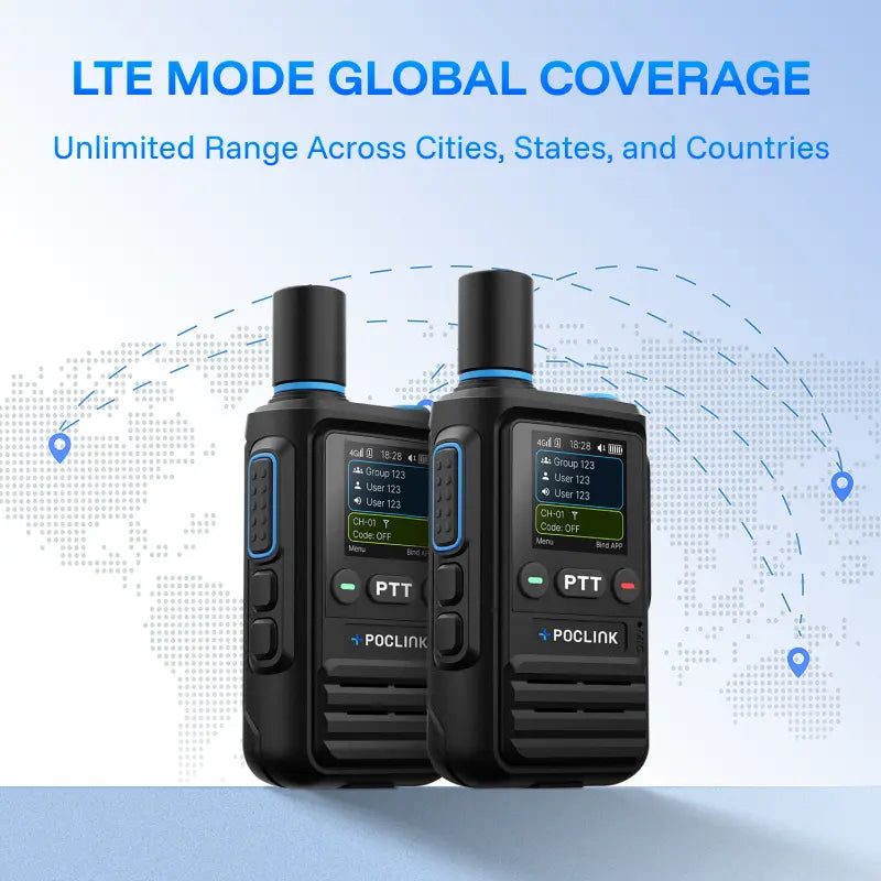 POC-1 Ultra 4G + Analog Global Walkie Talkie