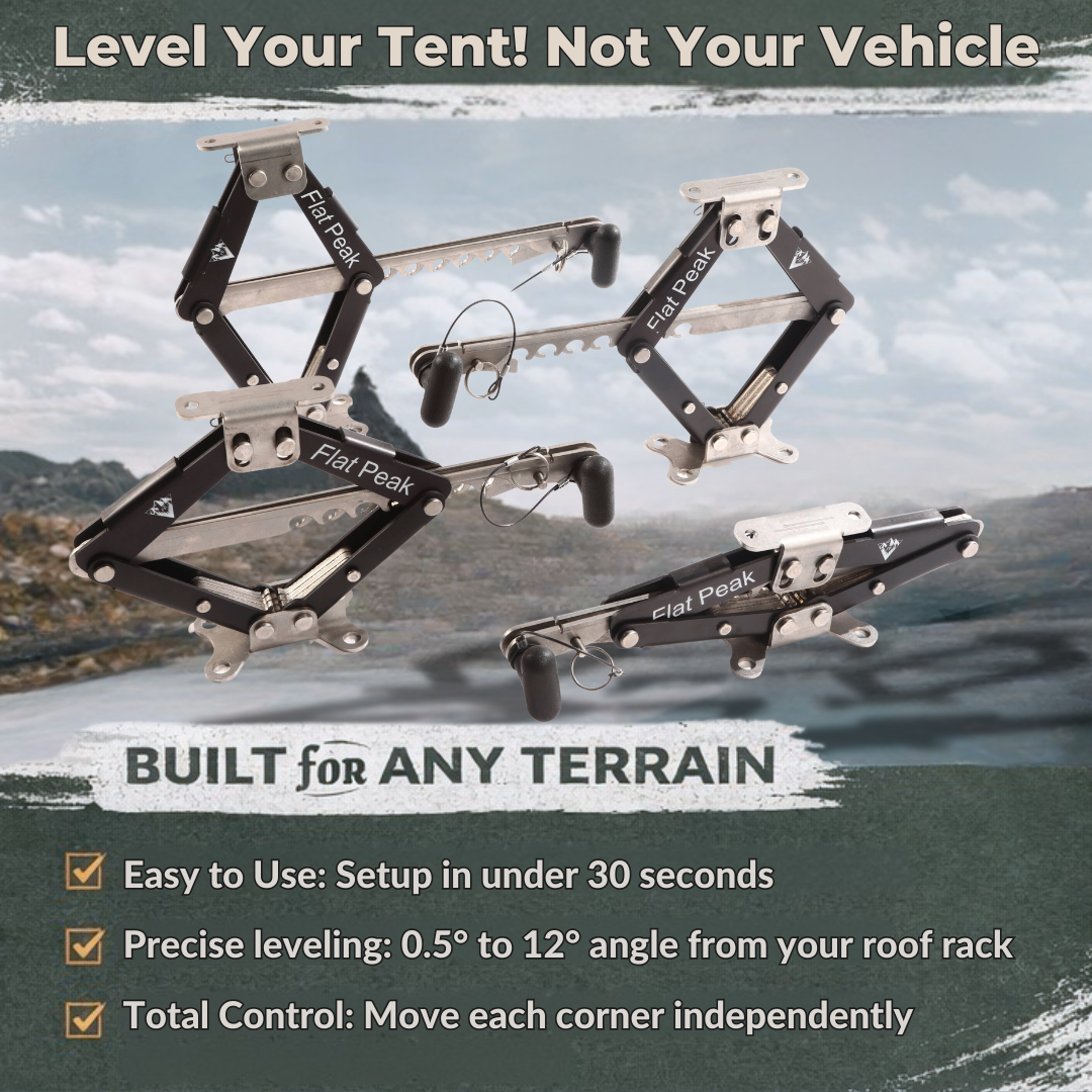 Roof Top Tent Leveling Mounts Version 1.5